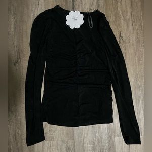 Black Long Sleeve Top